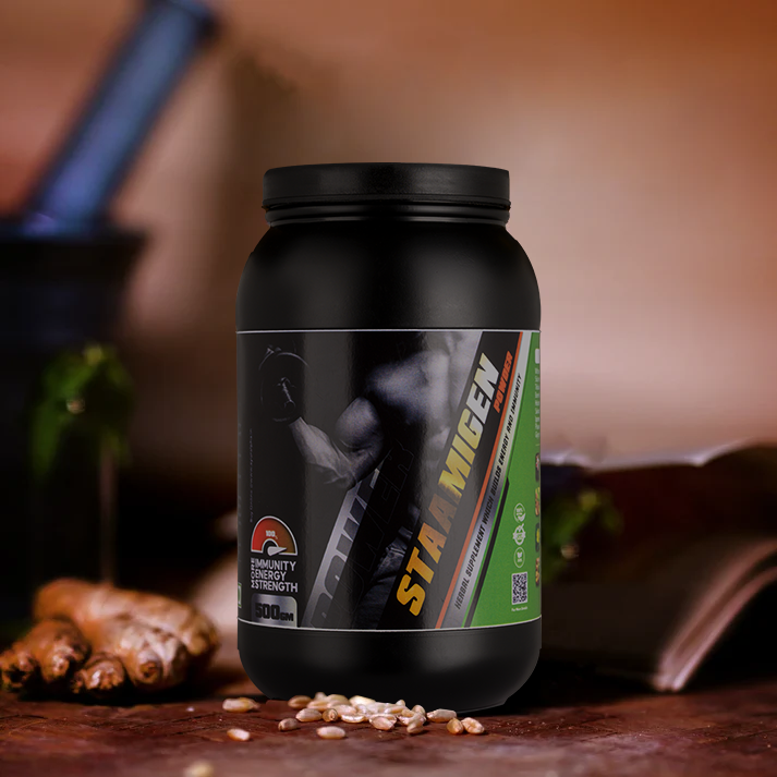 Stamigen_Powder_Mass gain and muscle gain supplement