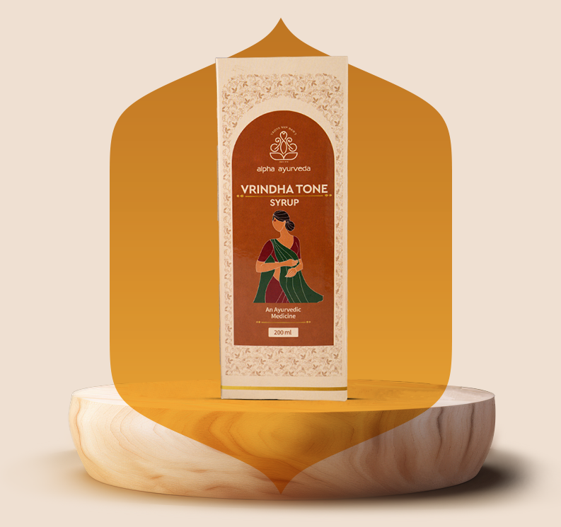 Close-up of herbal supplements designed to support women’s reproductive health and balance hormone