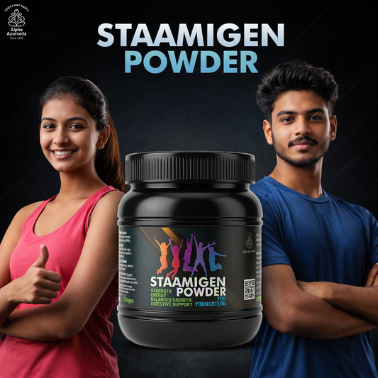 Staamigen Powder - Build Body. Gain Confidence. The Natural Way.