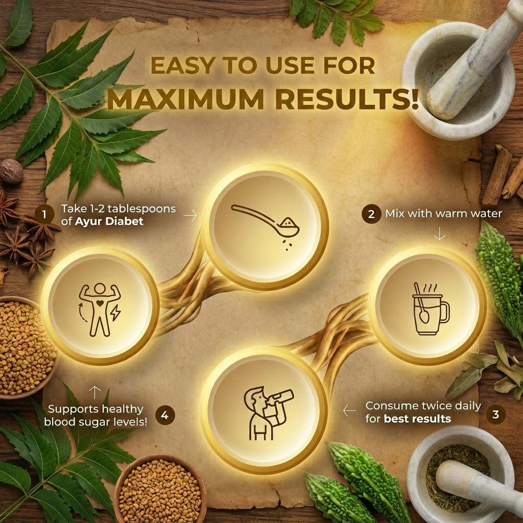 Ayur Diabet Powder – Balance Metabolism. Improve Wellness. Naturally.