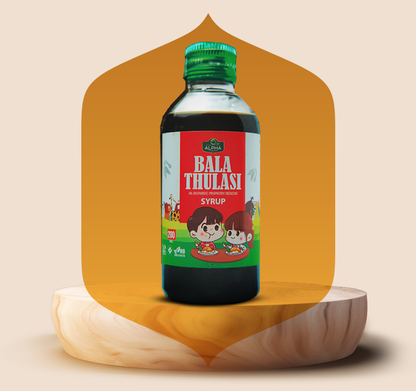 Ayuralpha Bala Thulasi Syrup 200ml -Best Syrup for Cough & Cold