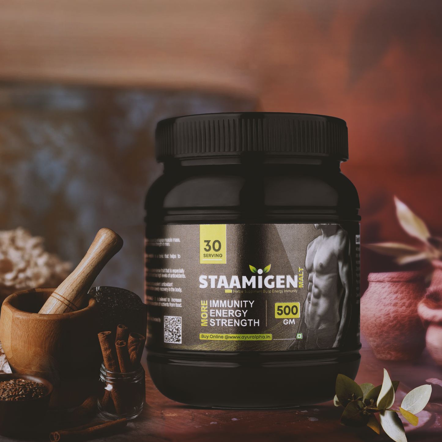 Staamigen Malt - The Ayurvedic Weight Gaining Product for Men