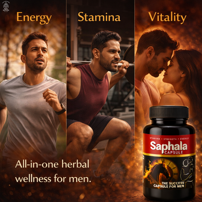 Saphala Capsule for Men- Strength, Stamina, Daily Wellness & Performance