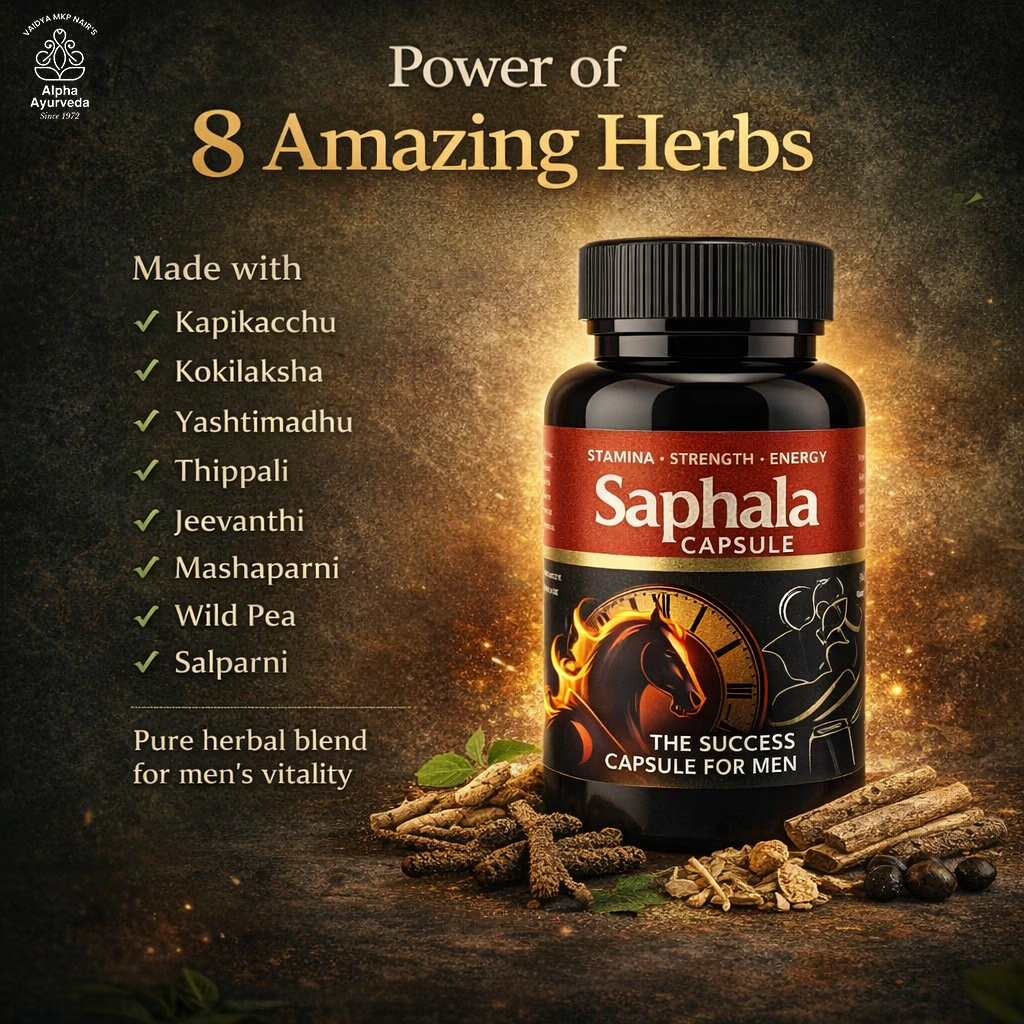 Saphala Capsule for Men- Strength, Stamina, Daily Wellness & Performance