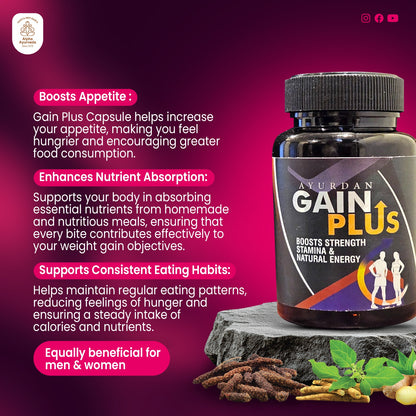 Ayurdan Gain Plus