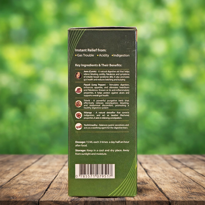 Medi Gas Syrup – Relief from Gas, Acidity & Bloating. Naturally.