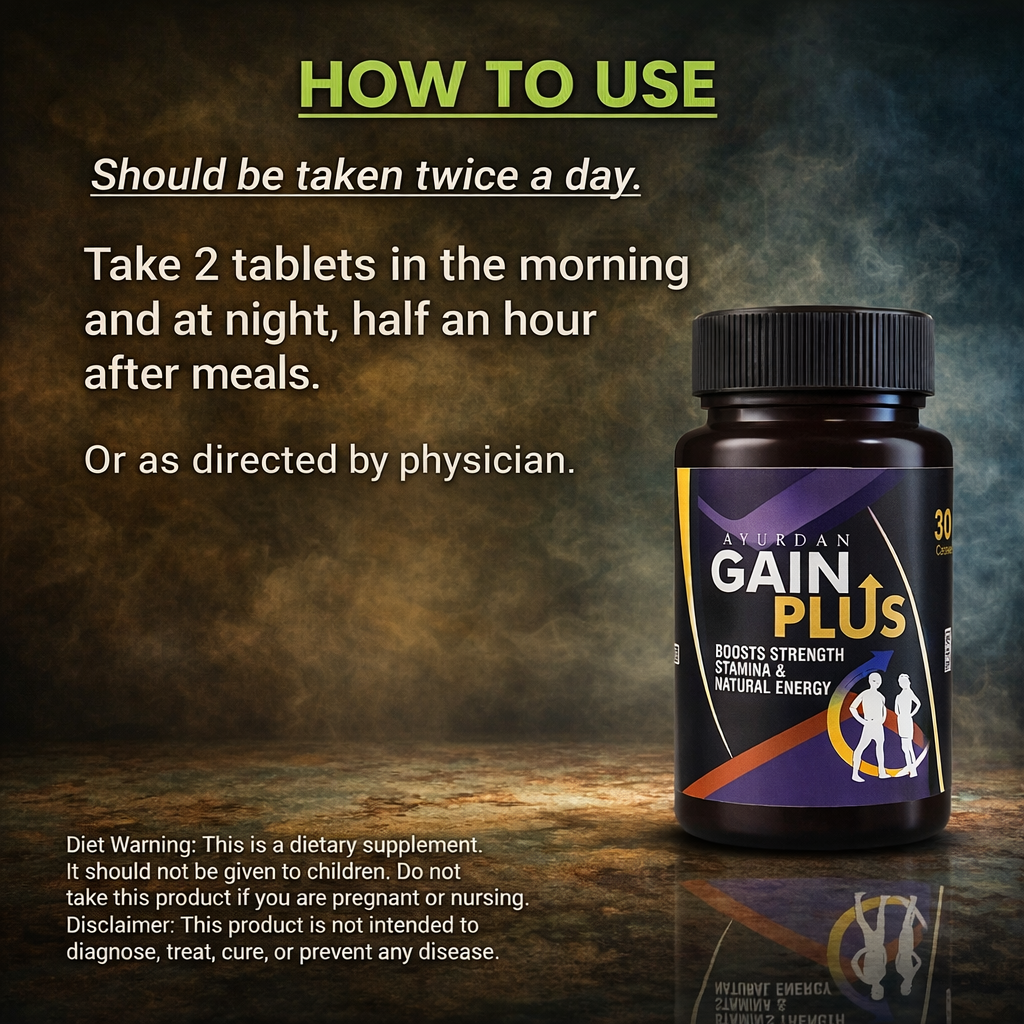 Ayurdan Gain Plus